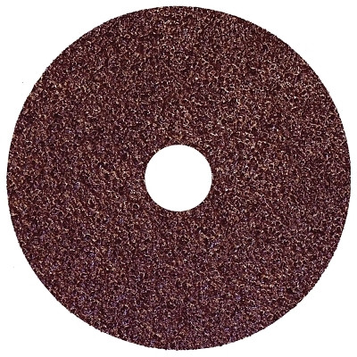 ORS Nasco Anchor Brand Resin Fiber Disc, 4-1/2 in Dia, 36 Grit, 7/8 in Arbor, 11000 RPM