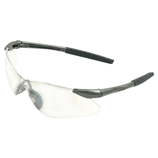 Ansell KleenGuard™ V30 Nemesis™ VL Safety Glasses, Clear, Polycarbonate Lens, Uncoated, Gunmetal No Brow Frame, Nylon Ansell KleenGuard™ V30 Nemesis™ VL Safety Glasses, Clear, Polycarbonate Lens, Uncoated, Gunmetal No Brow Frame, Nylon