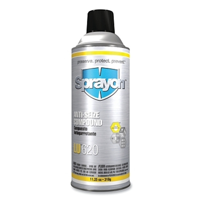 Krylon® Industrial Sprayon® SC0620000 LU™620 Anti-Seize Compound, 11.25 oz, Aerosol Can