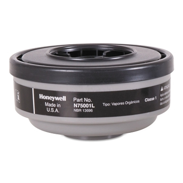 Honeywell Honeywell North® Gas and Vapor Cartridge, Black, Organic Vapor Honeywell Honeywell North® Gas and Vapor Cartridge, Black, Organic Vapor