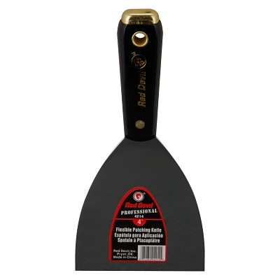 Red Devil 4200 Professional Series Wall Scraper/Spackling Knife, 4 in Wide, Flexible Blade