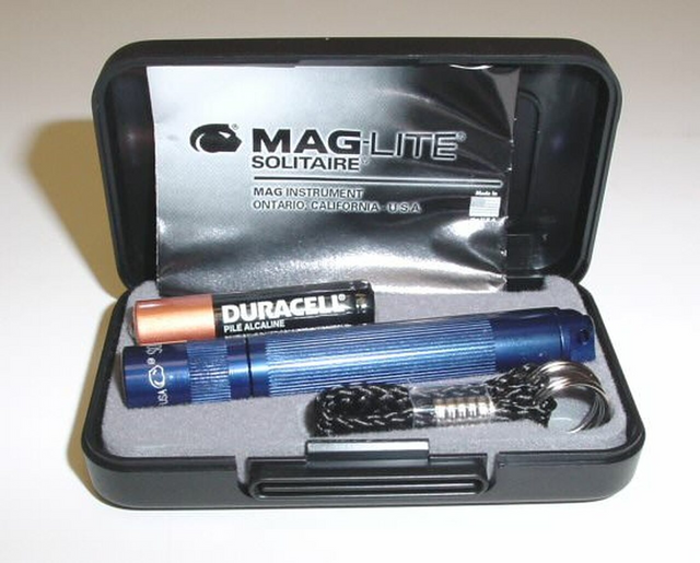 Maglite K3AFD2 Solitaire AAA-Cell Incandescent Flashlight