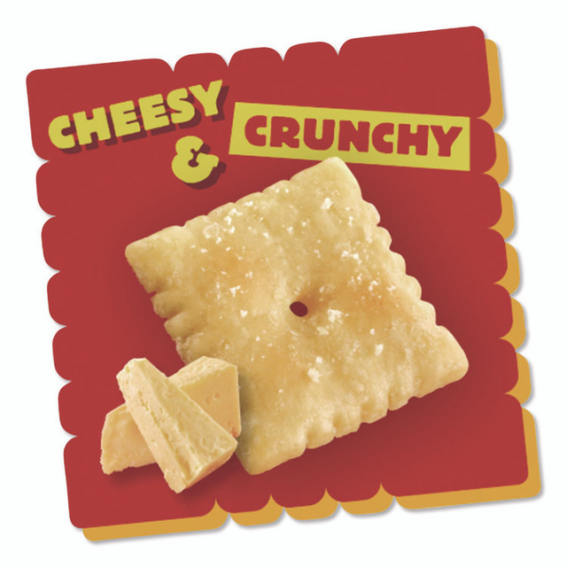 KELLOGG'S Sunshine® 10892 Cheez-it Crackers, 1.5 oz Bag, White Cheddar, 45/Carton