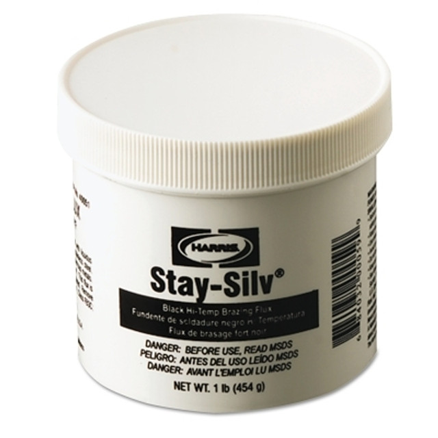 Harris Product Group Stay-Silv® Brazing Flux, 1 lb Jar, Black Harris Product Group Stay-Silv® Brazing Flux, 1 lb Jar, Black