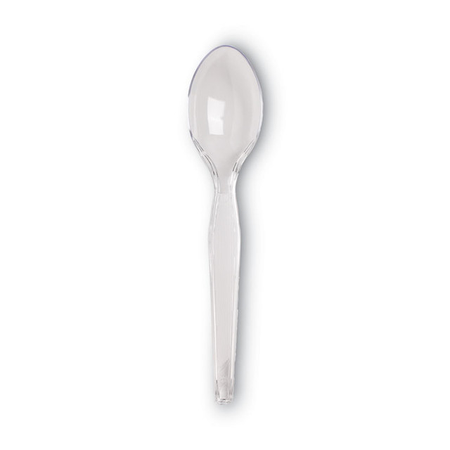 GEORGIA PACIFIC Dixie® TH017 Plastic Cutlery, Heavyweight Spoon, Crystal Clear, 1,000/Carton