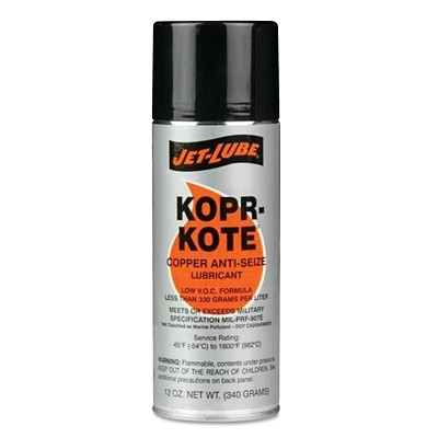 Jet-Lube® Kopr-Kote® High Temperature Anti-Seize and Lubricant, 12 oz Aerosol Can