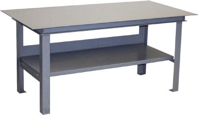 Jamco UG460 Stationary Work Table: Gray