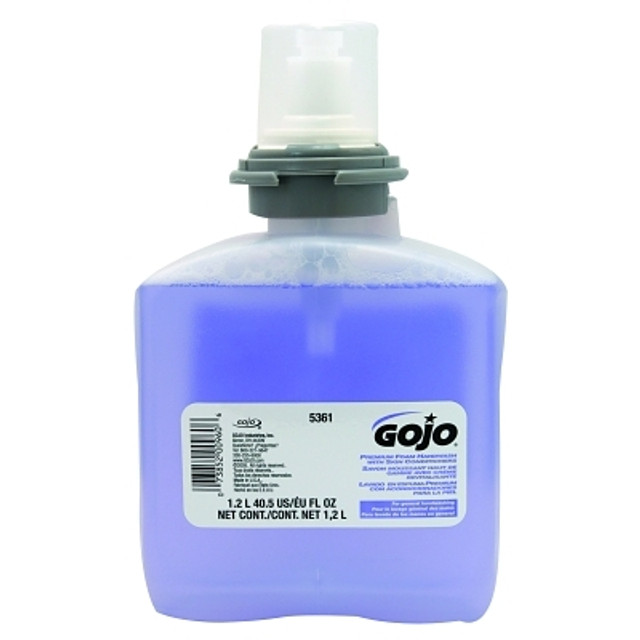Gojo® Premium Foam Handwash with Skin Conditioners, Cranberry, Refill Bottle, 1,200 mL Gojo® Premium Foam Handwash with Skin Conditioners, Cranberry, Refill Bottle, 1,200 mL