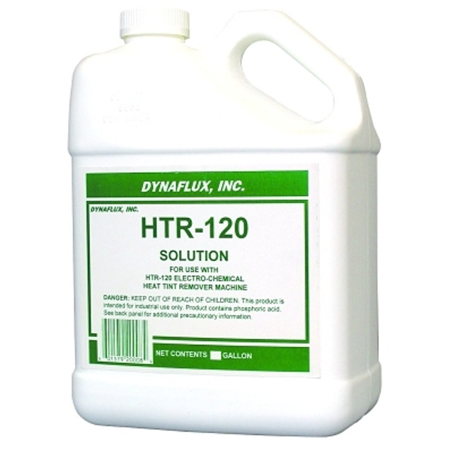 Dynaflux HTR1204X1 Ultra Brand HTR120 Solution, 1 gal Jug, Clear