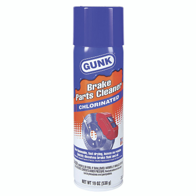 B'LASTER® GUNK® Brake Parts Cleaner, Chlorinated, 19 oz, Aerosol Can, Sweet Chloroform-Like Odor