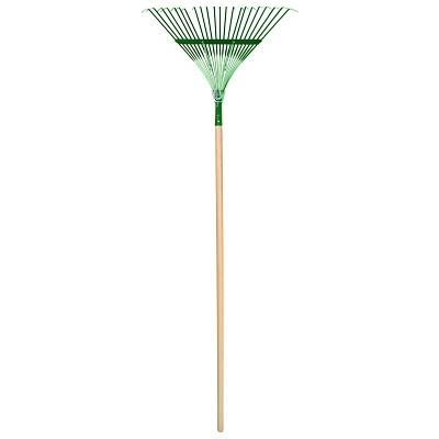 The AMES Companies, Inc. UnionTools® Leaf Rake, 22 in Steel Blade, 48 in Hardwood Handle