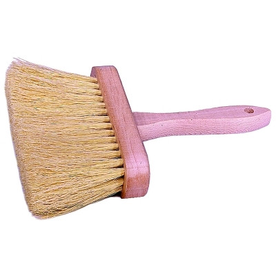 Weiler® 6-1/2" Masonry Brush, 3-1/2" Trim, White Tampico Fill