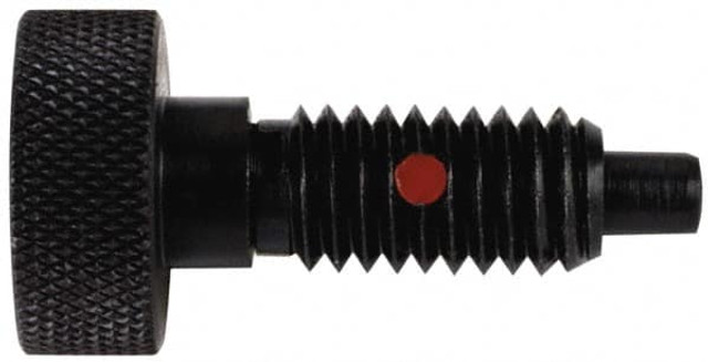 TE-CO 54503 Knob-Handle Plungers; Thread Length (Decimal Inch): 0.7500 ; Plunger Type: Non-Locking ; Knob Style: Knurled ; Body Length (Decimal Inch): 0.9400 ; Length Under Head/Shoulder (Decimal Inch): 0.7500 ; Plunger Projection (Decimal Inch): 0.2