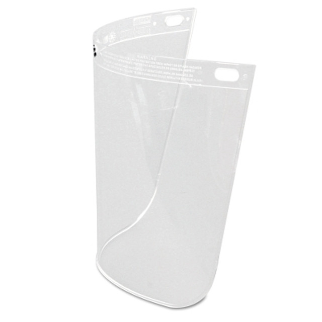 Honeywell Honeywell Fibre-Metal® High Performance® Faceshield Window, Uncoated, Clear, Standard, 11-1/4 in L x 8 in H