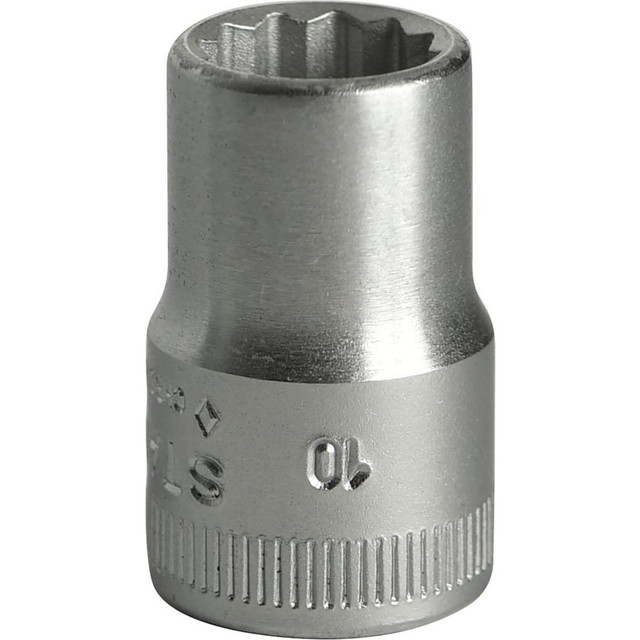 Stahlwille 02010011 Hand Sockets; Socket Type: Standard ; Drive Size: 3/8in (Inch); Socket Size (mm): 11 ; Drive Style: Hex ; Number Of Points: 12 ; Overall Length (Decimal Inch): 0.9500