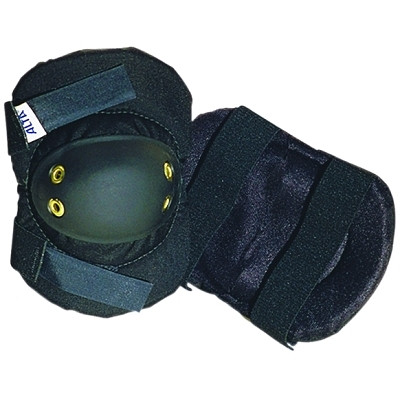 Alta® Flex Industrial Elbow Pads, One Size, Nylon/Rubber/Neoprene Foam, Black