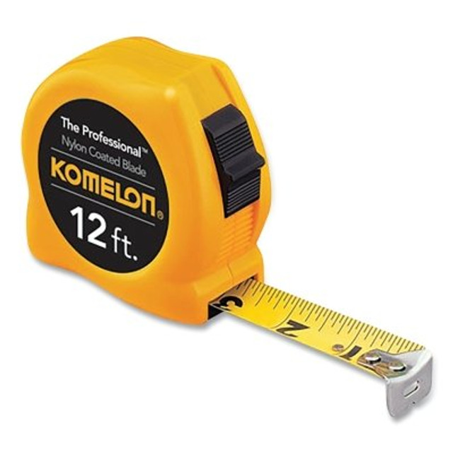 Komelon USA Professional Series Power Tape, 5/8 in x 12 ft