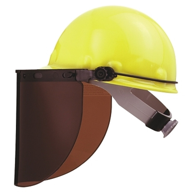 Honeywell Honeywell Fibre-Metal® High Performance Faceshield Hat Adapters, Cap Style, Plastic, For P2/E2