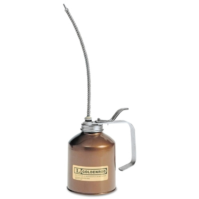 Goldenrod® Industrial Pump Oiler, 16 oz, Lever Action, Flexible 8 in Spout Goldenrod® Industrial Pump Oiler, 16 oz, Lever Action, Flexible 8 in Spout