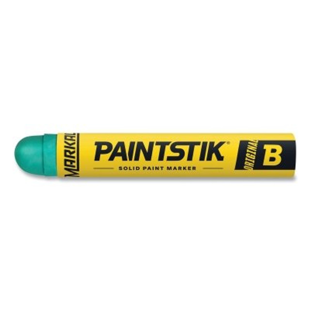 LA-CO Industries Inc Markal® 80226 Paintstik® Original B® Solid Paint Marker, 11/16 in dia, 4-3/4 in L, Green