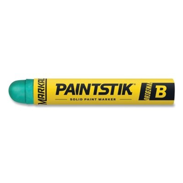 LA-CO Industries Inc Markal® Paintstik® Original B® Solid Paint Marker, 11/16 in dia, 4-3/4 in L, Green