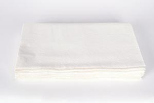TIDI Products, LLC  9810827 Drape Sheet, 40" x 72", 2-Ply, White, 50/cs