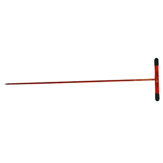 Nupla® Certified Non-Conductive Soil Probe, Metal Tip, 48 in Classic Nuplaglas Handle