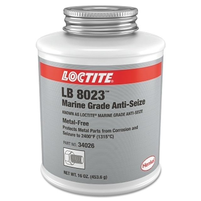 Henkel Corporation Loctite® Marine Grade Anti-Seize, 16 oz Bottle Henkel Corporation Loctite® Marine Grade Anti-Seize, 16 oz Bottle