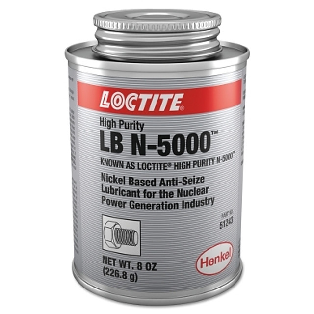Henkel Corporation Loctite® N-5000™ High Purity Anti-Seize, 8 oz Brush Top Can Henkel Corporation Loctite® N-5000™ High Purity Anti-Seize, 8 oz Brush Top Can