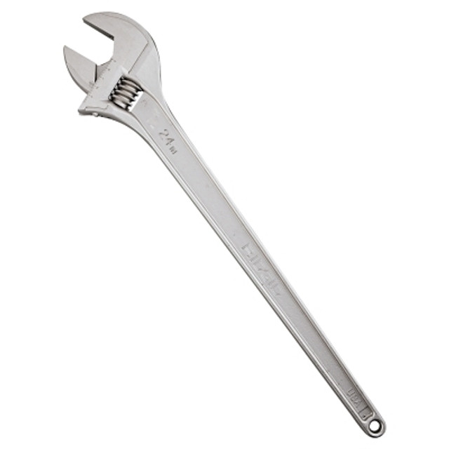 Ridge Tool Company Ridgid® Adjustable Wrenches, 24 in Long, 2 7/16 in Opening, Cobalt Plated Ridge Tool Company Ridgid® Adjustable Wrenches, 24 in Long, 2 7/16 in Opening, Cobalt Plated