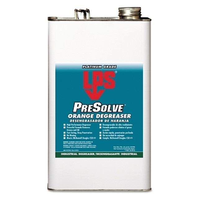 ITW Pro Brands LPS® PreSolve Orange Degreasers, 1 gal Container ITW Pro Brands LPS® PreSolve Orange Degreasers, 1 gal Container