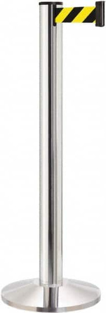 Lavi Industries 50-3100A/CL/SF Stanchion: 40" High, Dome Base