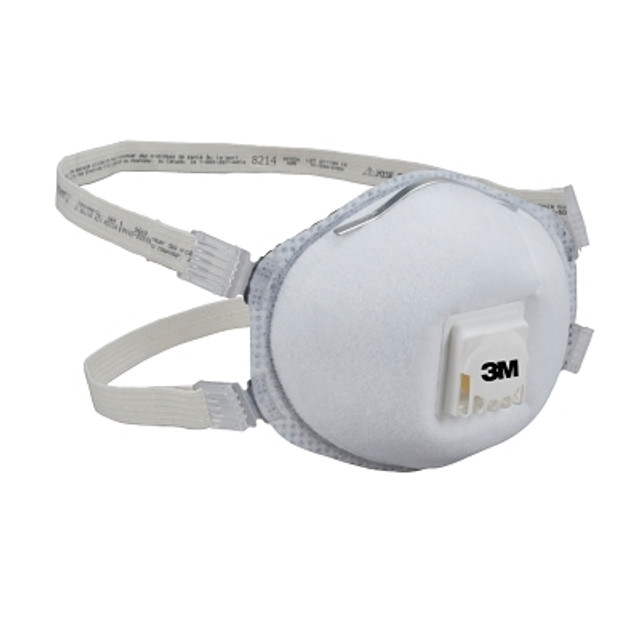 3M™ 7000002083 N95 Particulate Welding & Metal Pouring Respirator, Faceseal, Organic Vapors/Non-Oil Particles, White