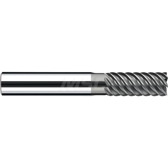 Fraisa P98301252 Square End Mill: 3/16" Dia, 0.4130" LOC, 5 Flute, Solid Carbide