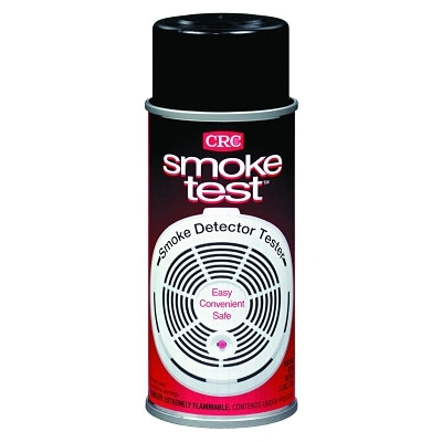 CRC® Smoke Test Brand Smoke Detector Testers, 2.5 oz, Clear