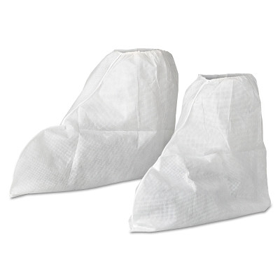 Ansell KleenGuard™ A20 Breathable Particle Protection Foot Cover, 13 in H, Universal, White