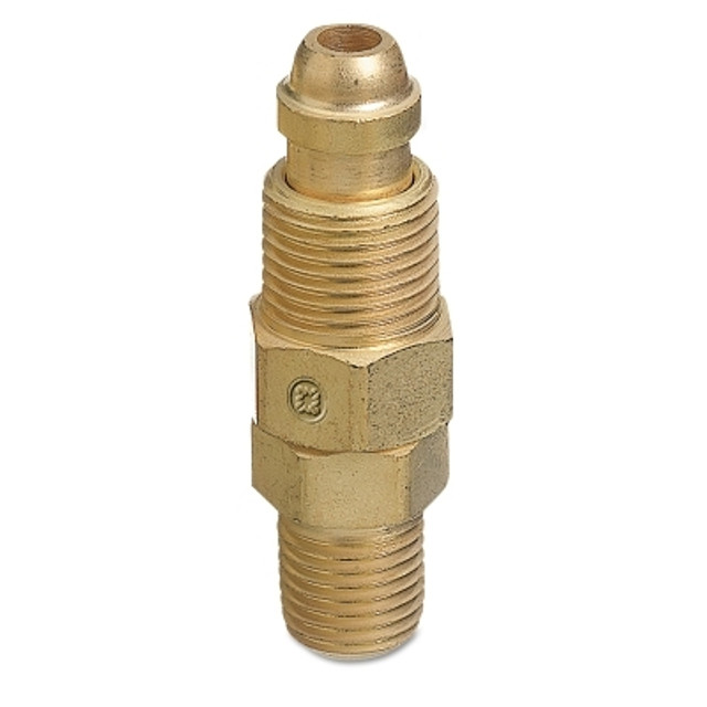 Western Enterprises Inert Arc Hose and Torch Adaptor, 200 psig, Brass, B-Size 5/8 in-18 RH (M) Western Enterprises Inert Arc Hose and Torch Adaptor, 200 psig, Brass, B-Size 5/8 in-18 RH (M)