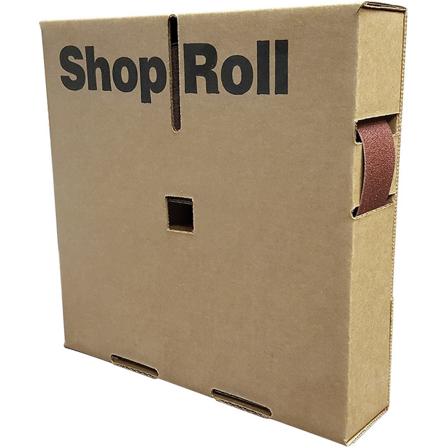 Superior Abrasives A020817 Shop Roll: 2" Wide, 50 Yd Long, 100 Grit, Aluminum Oxide