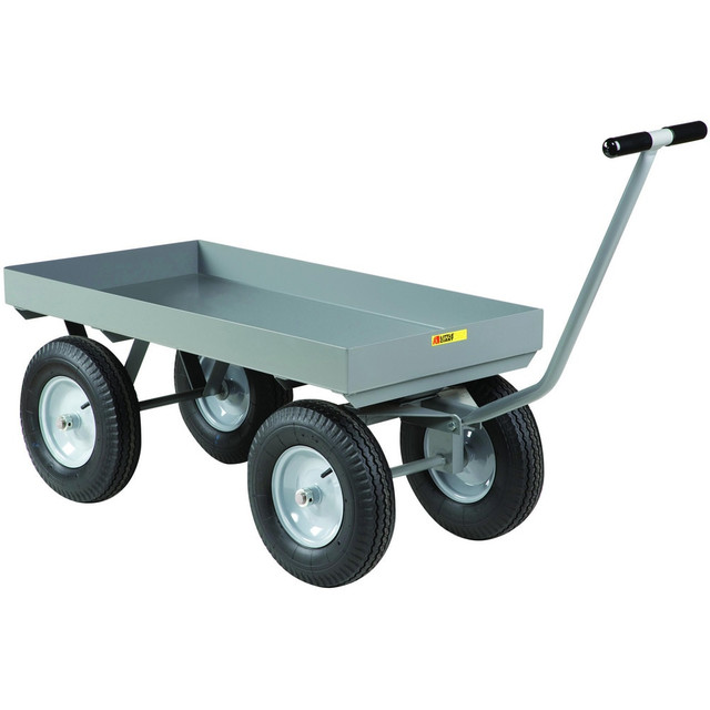 Little Giant. CH-3060-X3-12P Bar, Panel & Platform Trucks; Type: Heavy-Duty Wagon Truck ; Load Capacity (Lb. - 3 Decimals): 2000.000 ; Body Material: Steel ; Height (Inch): 19-1/2 ; Deck Surface: Smooth ; Platform Height: 16.5in