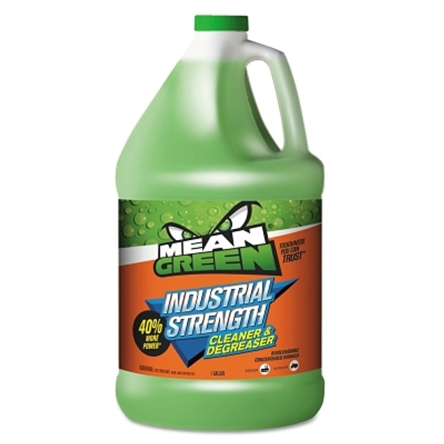 CR Brands Mean Green Industrial Strength Cleaner & Degreaser, 1 gal, Bottle, Mild Odor