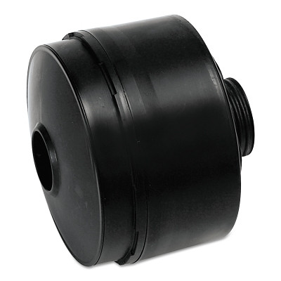 MSA CBRN Canister, Used with Millennium & Ultra Elite® Facepiece, Gas/Vapor/Partical, Black