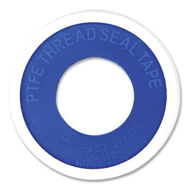 LA-CO Industries Inc LA-CO® PTFE Pipe Thread Tape, 520 in L, 1 in W, 3 mil, White