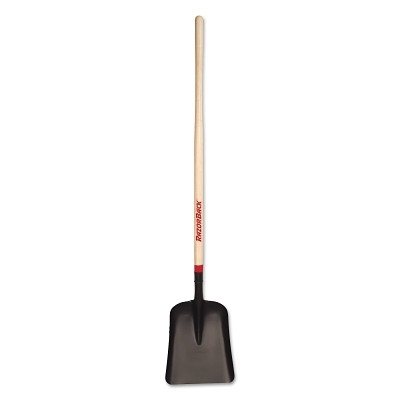 The AMES Companies, Inc. RAZOR-BACK® General and Special Purpose Shovel, 14.5 in L X 11.5 in W Blade, 48 in North American Hardwood Straight Handle
