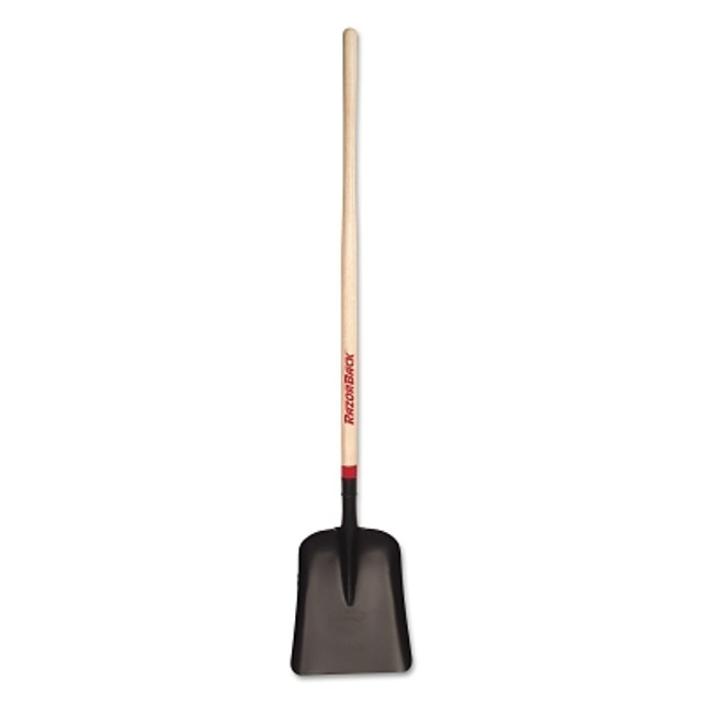 The AMES Companies, Inc. RAZOR-BACK® General and Special Purpose Shovel, 14.5 in L X 11.5 in W Blade, 48 in North American Hardwood Straight Handle The AMES Companies, Inc. RAZOR-BACK® General and Special Purpose Shovel, 14.5 in L X 11.5 in W Blade, 48 in North American Hardwood Straight Handle
