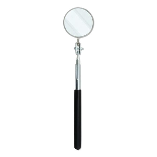 Ullman Telescoping Inspection Mirror, Round, 2-1/4 in dia, 10 in L to 14 in L Ullman Telescoping Inspection Mirror, Round, 2-1/4 in dia, 10 in L to 14 in L