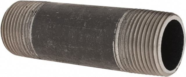 Value Collection XNB06040 Black Pipe Nipple: 1" Dia x 4" Long, Schedule 80