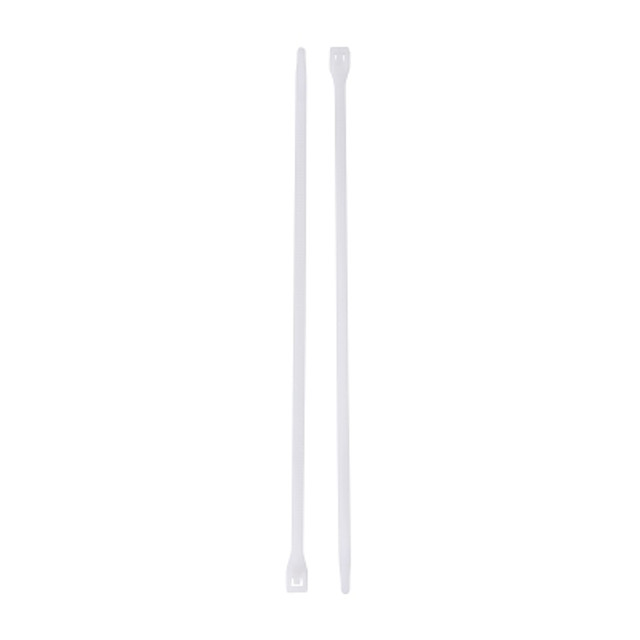 Gardner Bender Standard Cable Ties, 75 lb Tensile Strength, 8 in, Natural, 100/Bag Gardner Bender Standard Cable Ties, 75 lb Tensile Strength, 8 in, Natural, 100/Bag