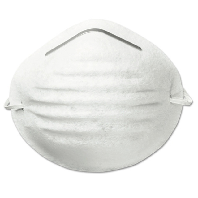 Honeywell Honeywell North® 14110094CC Nuisance Disposable Dust Mask, Half Facepiece, White, One Size