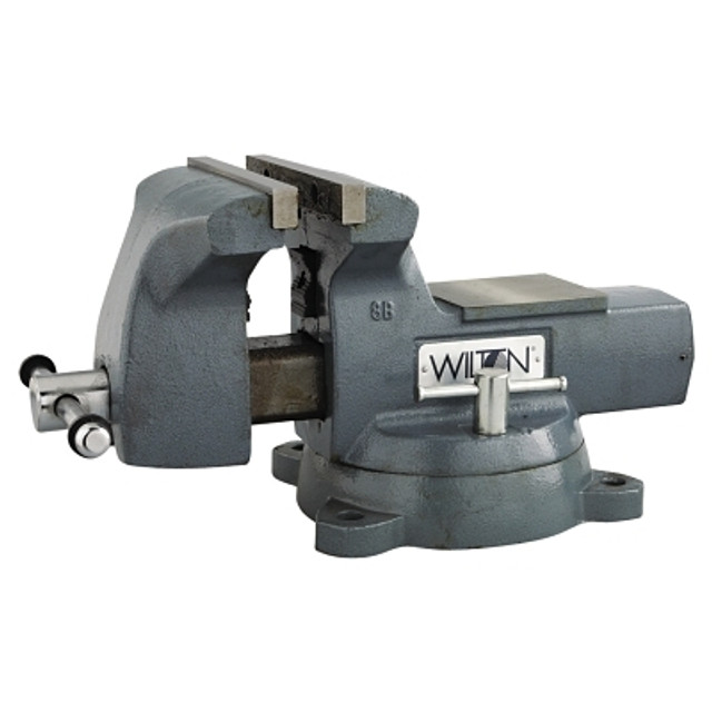 WMH Tool Group Wilton® Mechanics Vise, 8 in Jaw Width, 4 3/4 in Throat Depth, Swivel Base WMH Tool Group Wilton® Mechanics Vise, 8 in Jaw Width, 4 3/4 in Throat Depth, Swivel Base