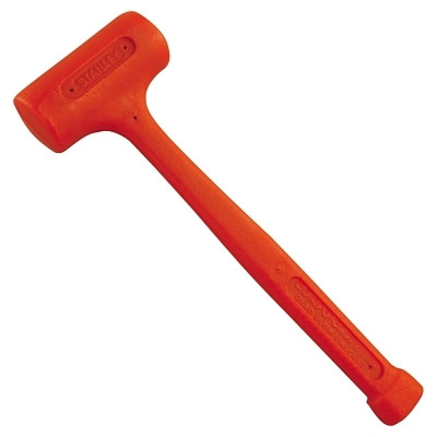 Stanley® Products Stanley® COMPO-CAST® Standard Soft Face Hammer, 10 oz Head, 1-1/4 in dia, Orange